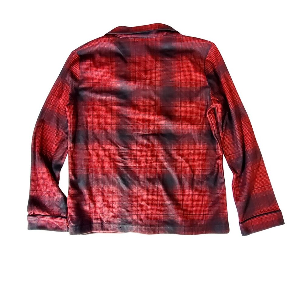 Cat & Jack Red Plaid Sleepwear Pants Size L 10/12 Recycled Polyester Youth - Picture 10 of 16